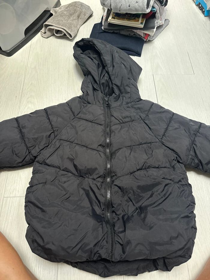 Doudoune noire Zara 4-5 ans