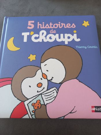 Livre 5 histoires de t'choupi tchoupi 
