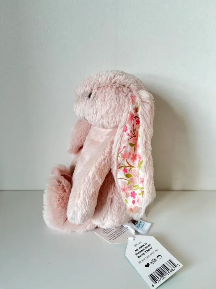 Blossom blush bunny cherry small Jellycat - photo numéro 2