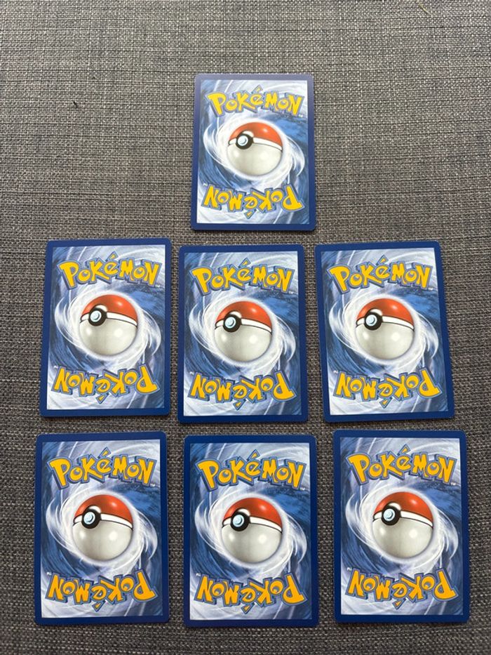 Lot 7 Cartes Pokémon energie holographique EV1 Ecarlate et Violet - photo numéro 2