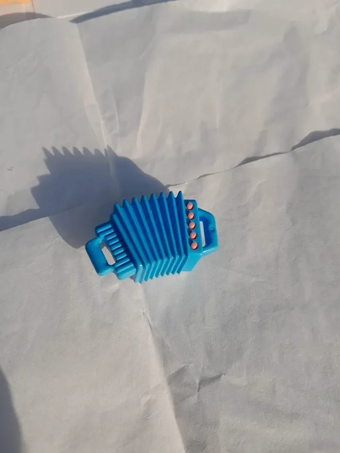 Accordéon playmobil bleu - photo numéro 2