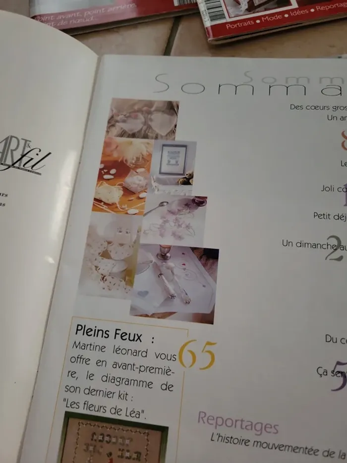 Lot de 7 revues de broderie - photo numéro 13