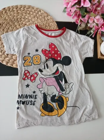 Haut Minnie Mouse Taille 8 ans🌿💝