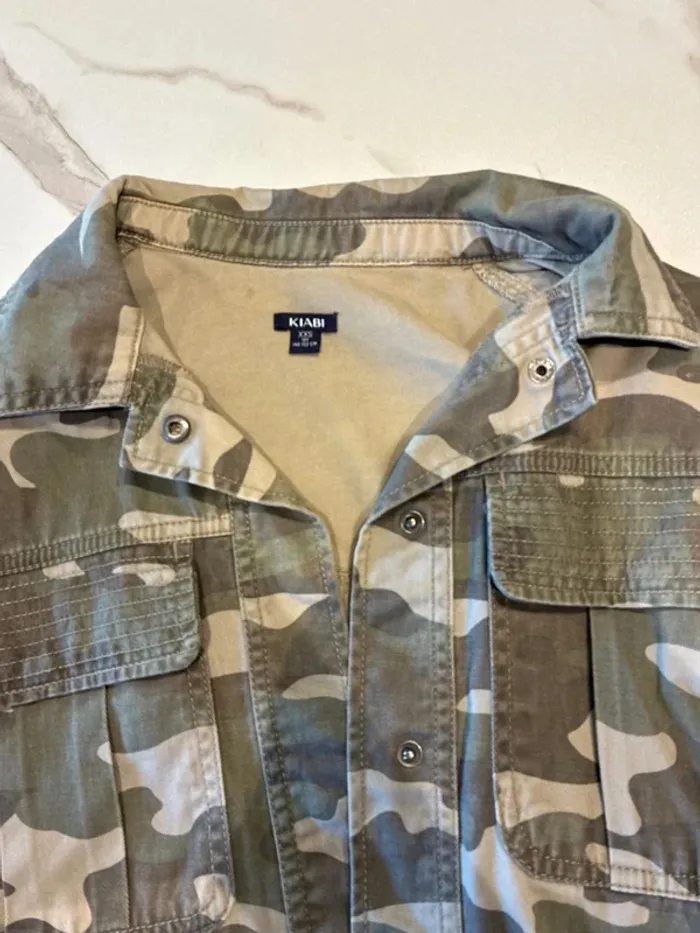 Veste militaire - Kiabi - taille XXS - photo numéro 4