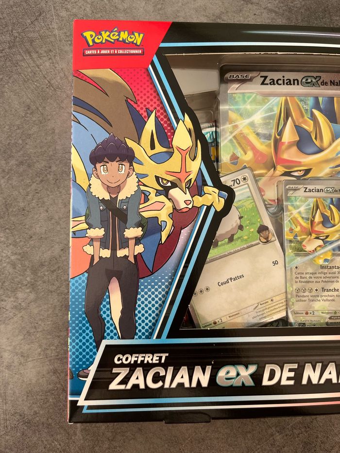 Coffret Pokémon Zacian EX de Nabil - Neuf et Parfaitement Scellé - photo numéro 2