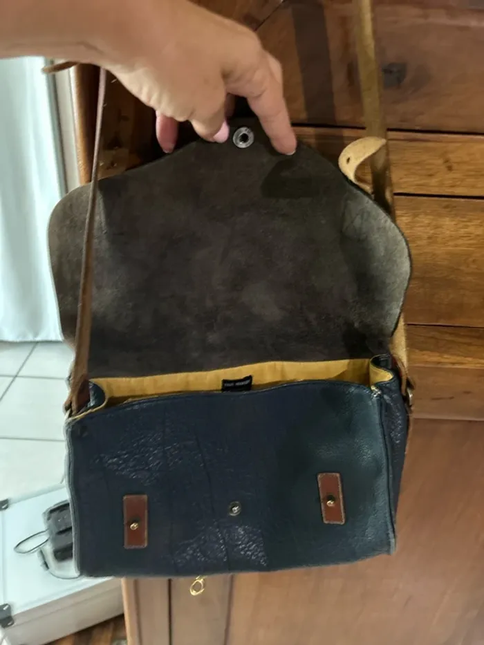Sac à main bleu - photo numéro 5