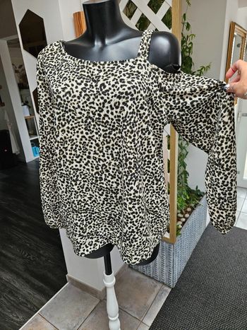 MS Mode blouse léopard taille XL