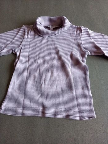 Sous pull col roulé