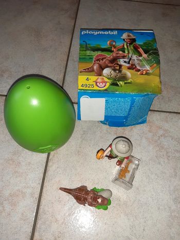 Playmobil soigneur de spinosaure