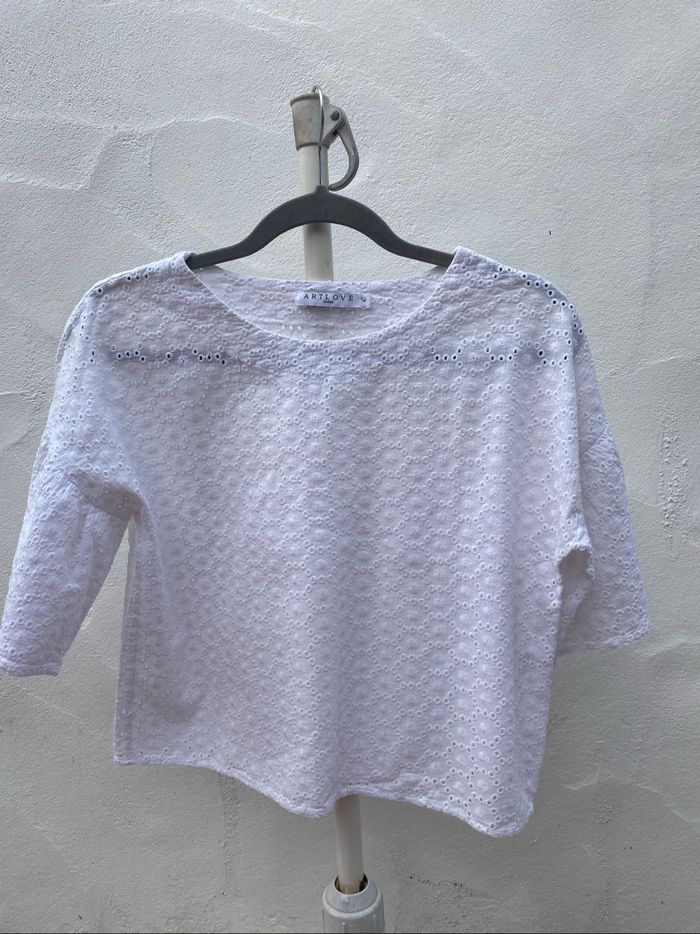 Haut blanc - photo numéro 2