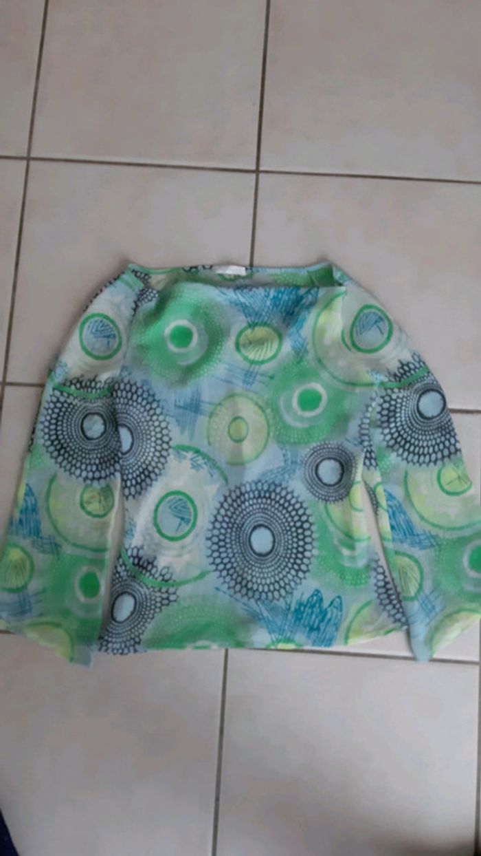 Haut transparent femme