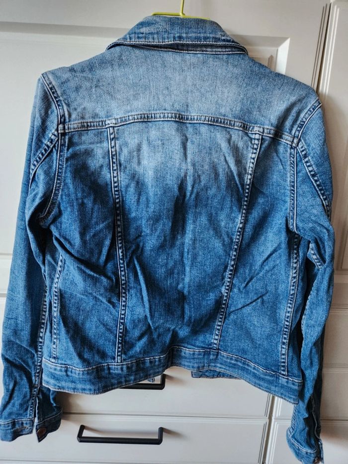 Veste en jean manches longues - photo numéro 2