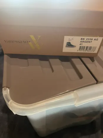 Basket montante argenté Vanessa wu