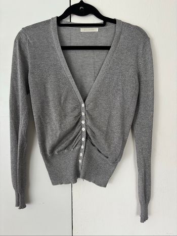 Gilet argenté