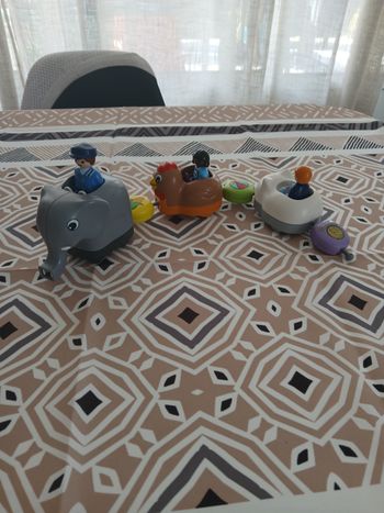 Playmobil 123 le train des animaux