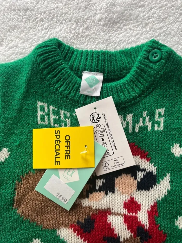 Pull de Noël 6 mois - photo numéro 2