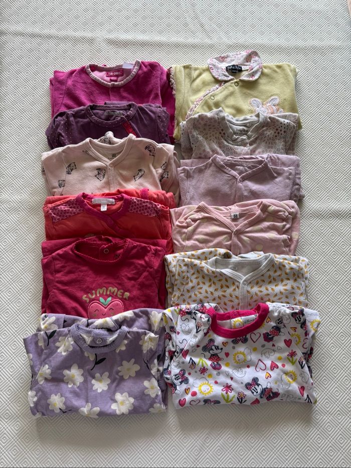 Lots pyjama bébé fille