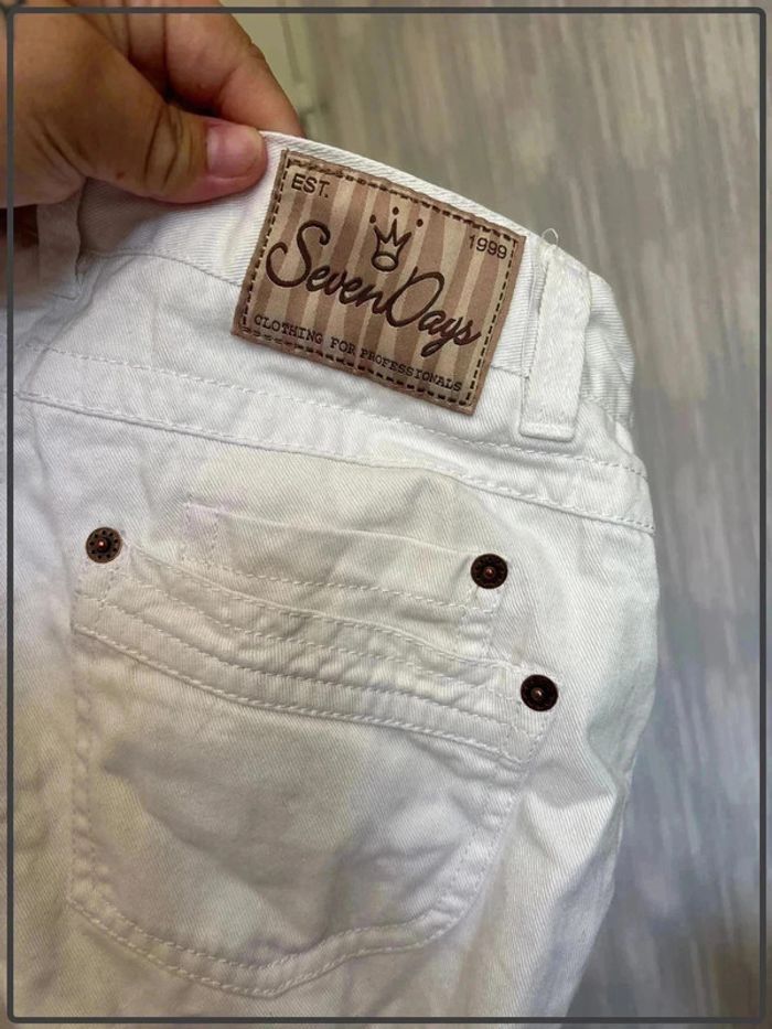 Jeans taille 32 = 12ans marque 7days jobwear - photo numéro 7