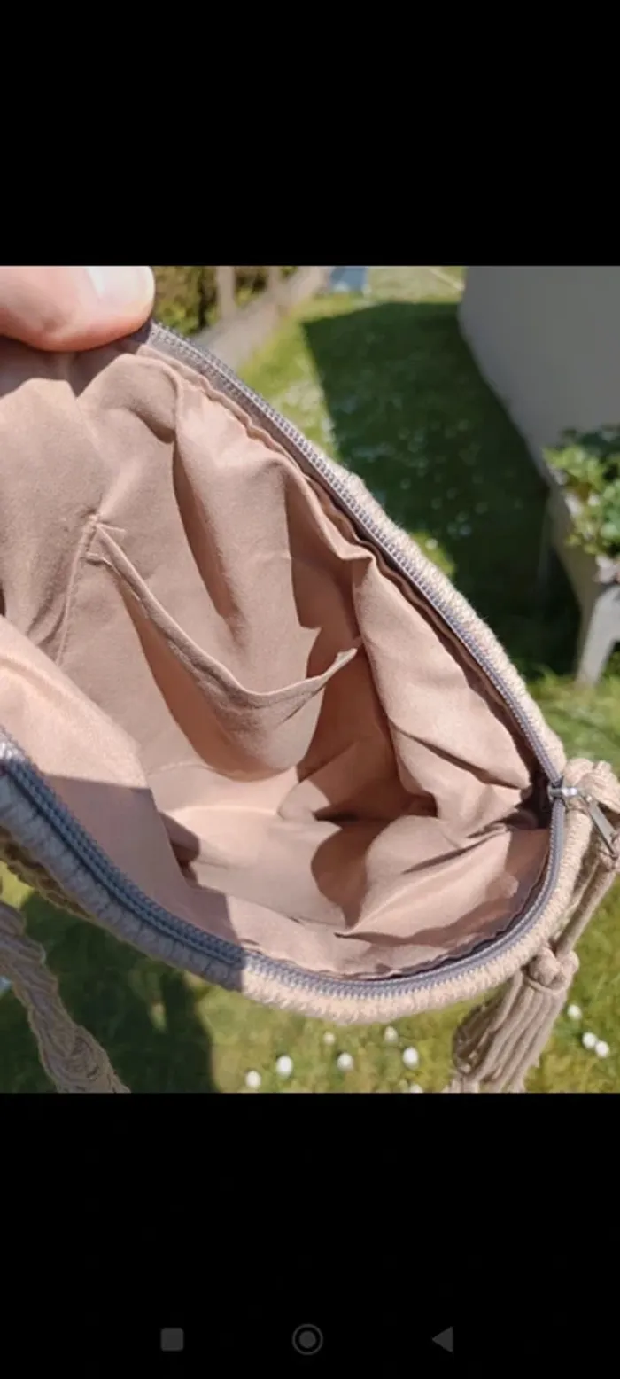 Sac bandoulière macramé - photo numéro 5