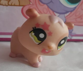 Figurine Littlest Pet Shop Hamster beige