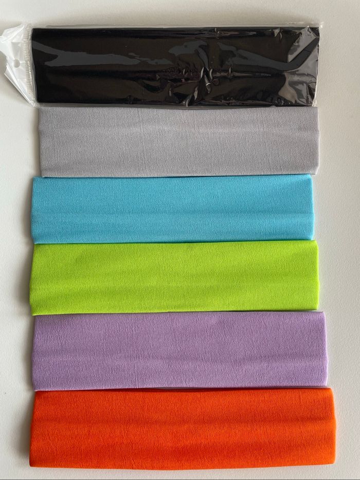 Lot 6x bandeaux cheveux