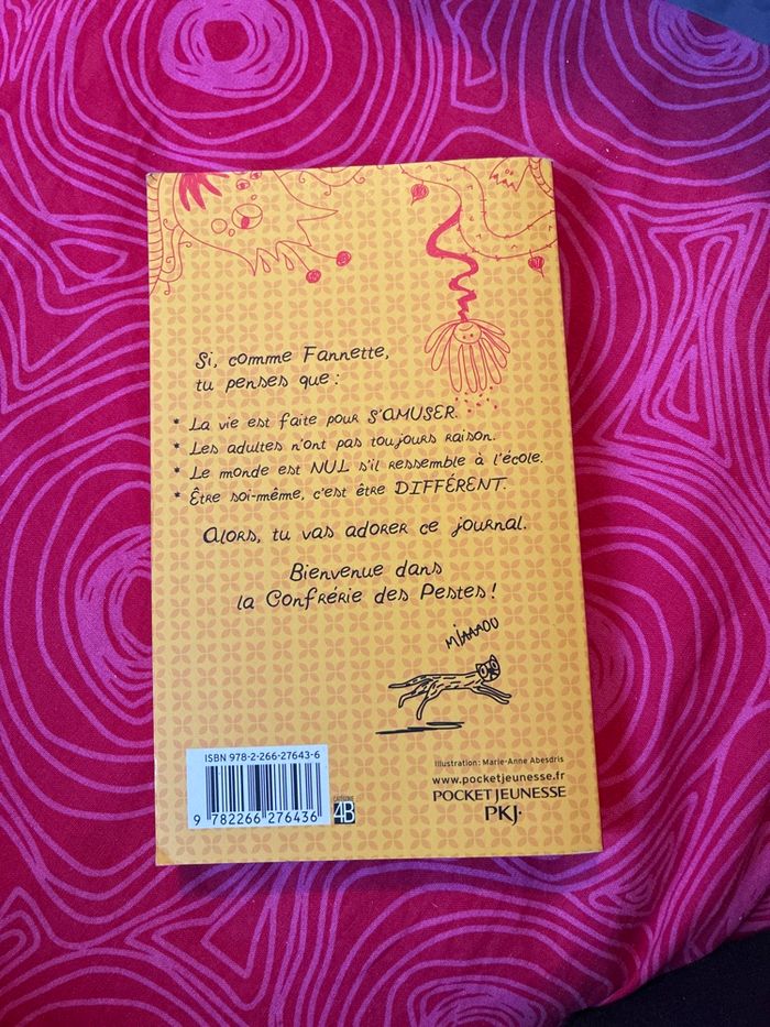 Livre le journal d’une peste Virginy L.Sam - photo numéro 2