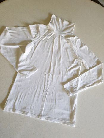 Sous-pull fille 11-12 ans blanc