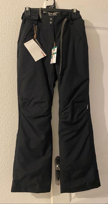 Pantalon de ski et snowboard résistant et imperméable femme, SNB 500 noir