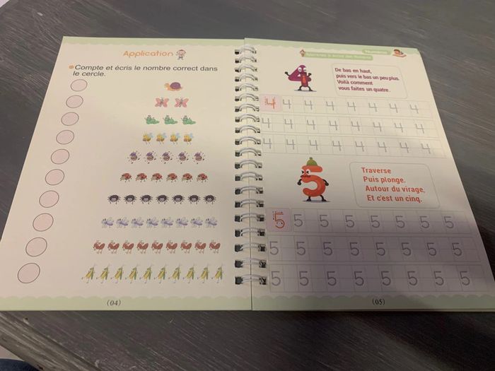 Cahier magique : Livre d’apprentissage des numéros - photo numéro 5