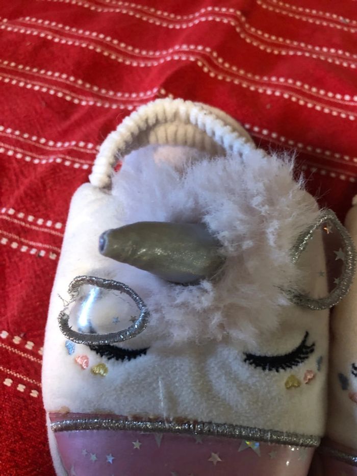Chaussons licorne - photo numéro 3