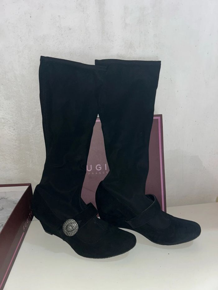 Bottes hautes noir - photo numéro 2