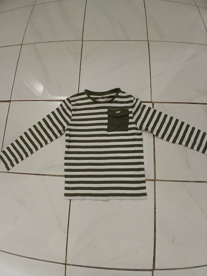 Pull en coton garcon taille 8 ans marque gemo petite poche devant - photo numéro 6