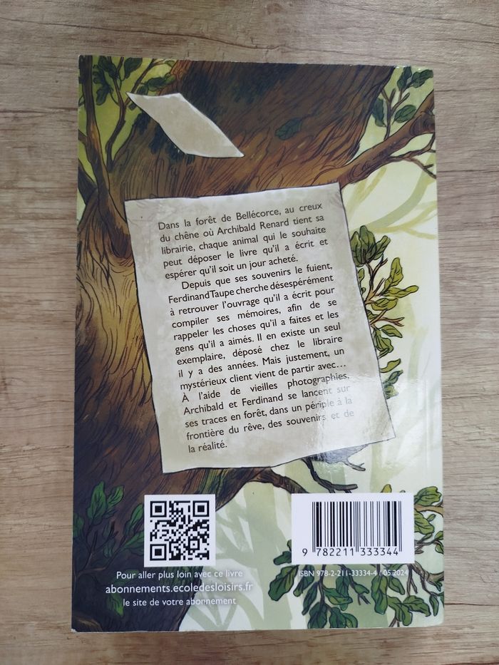 Livre mémoires de la forêt - photo numéro 2