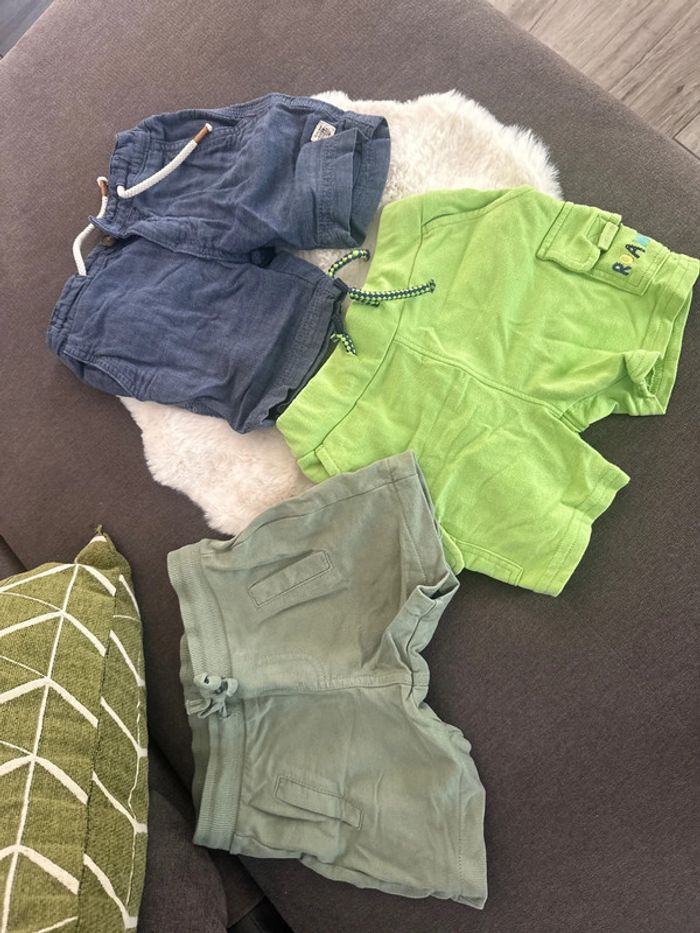 Lot de trois shorts