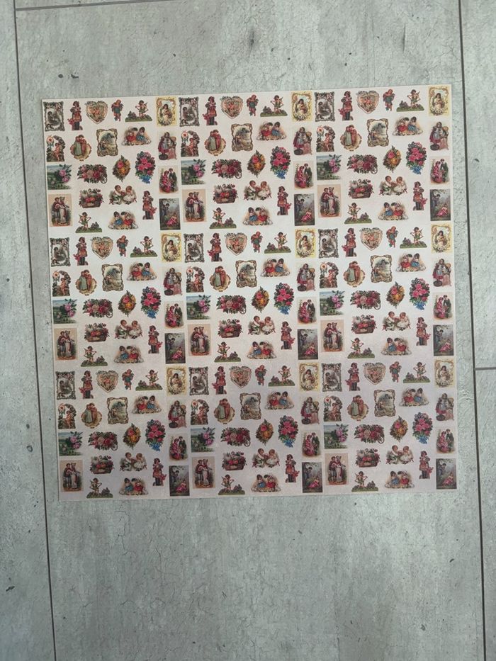 Lot de feuilles pour scrapbooking lot 5 - photo numéro 4