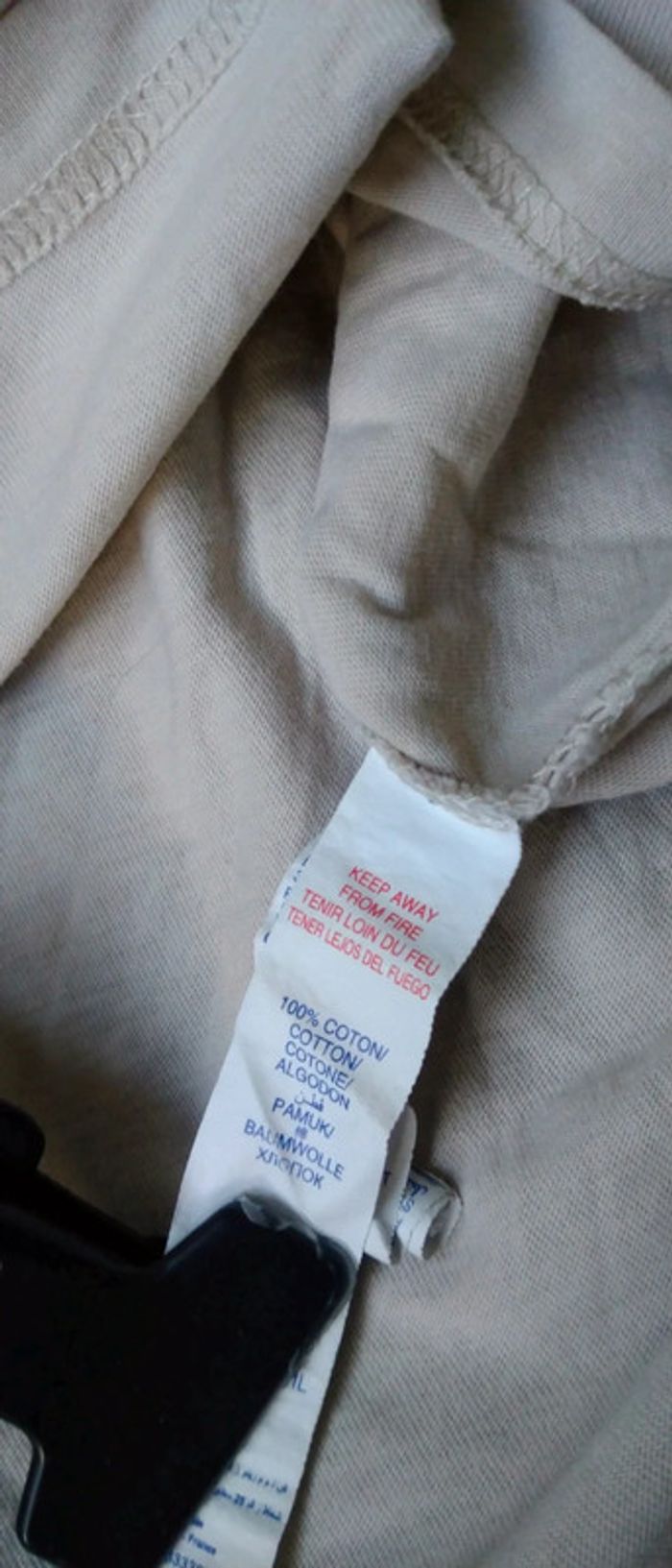 Maillot motif alphabet beige fille 14 ans sergent major - photo numéro 6