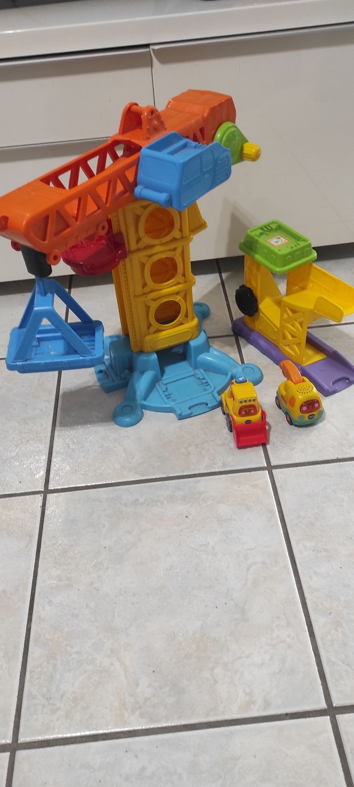 Jeux gru de chantier et 2 engins - photo numéro 2