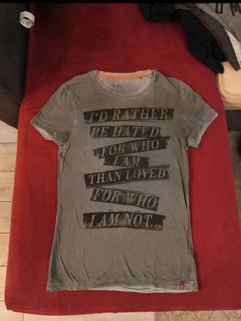 T-shirt femme EDC en taille S, porté 1 fois.