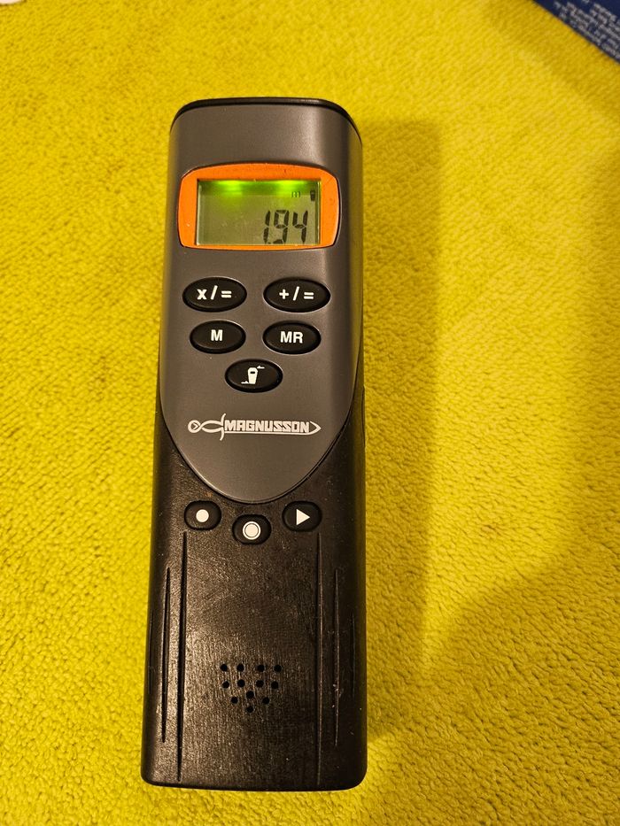 Télémètre laser ultrason