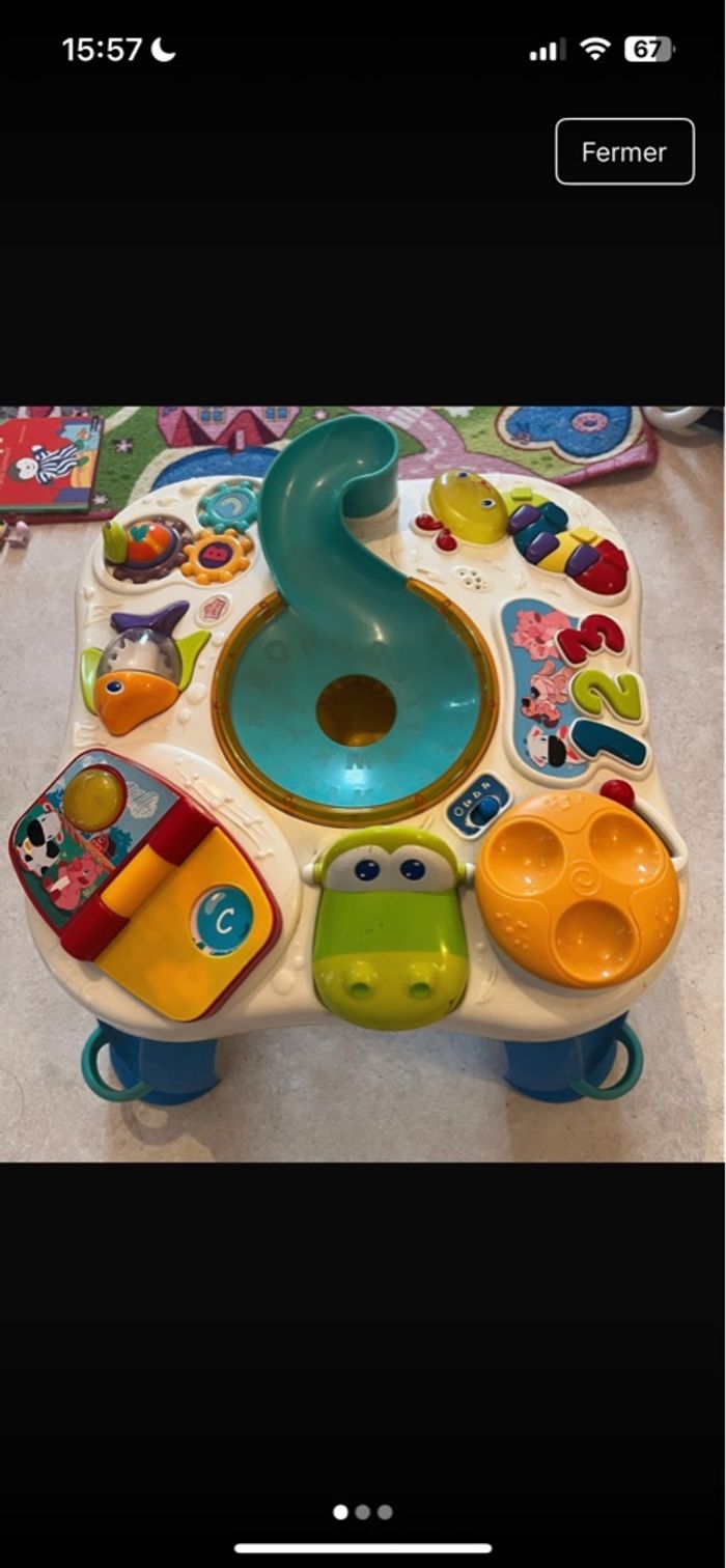 Table d’activité bébé - photo numéro 3