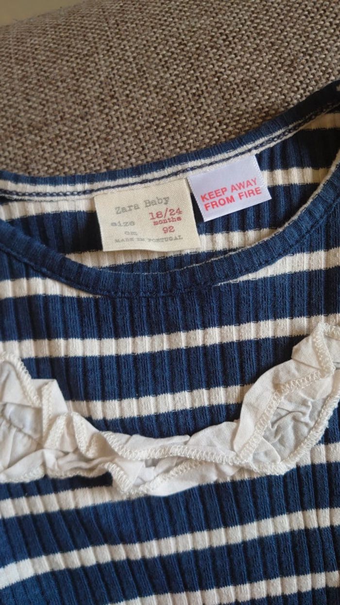 Body rayé Zara - photo numéro 3