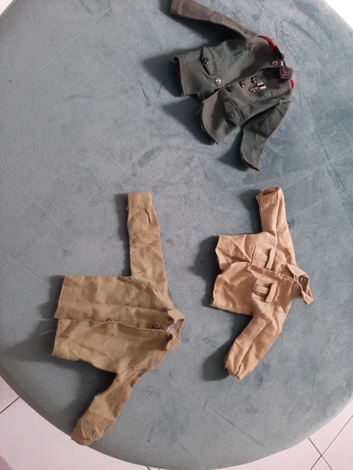 Lot 3 veste et chemises Action Joe vintage