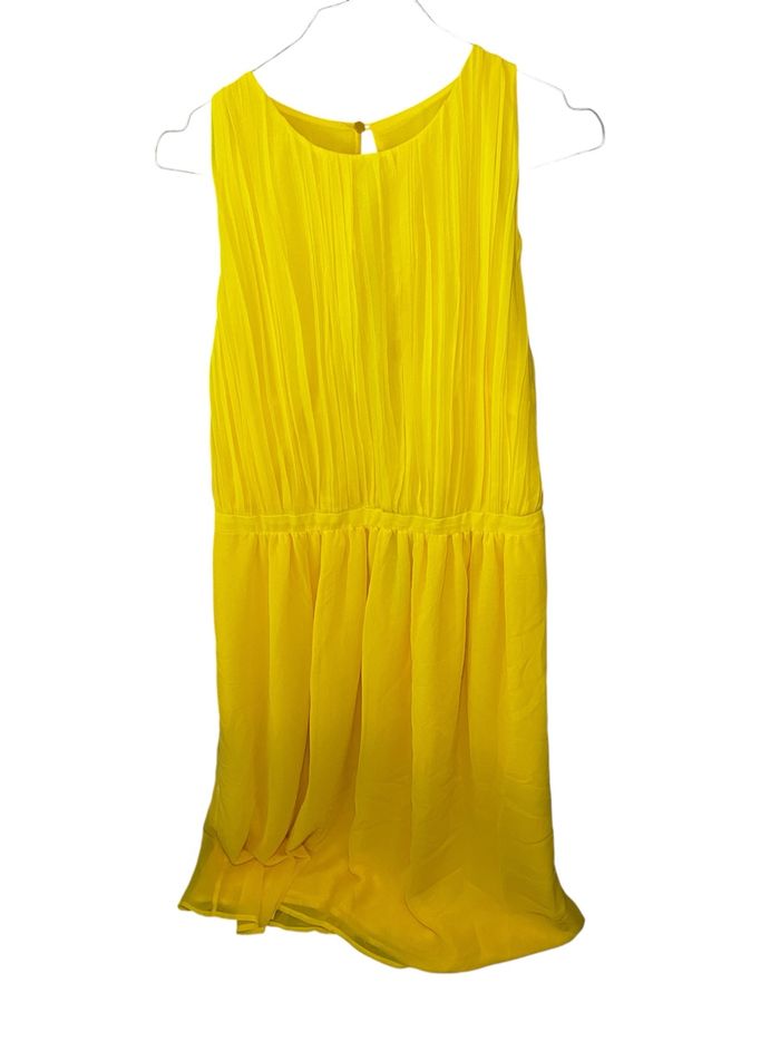 Robe Caroll jaune avec étiquette - 42 - chic casual été - photo numéro 2