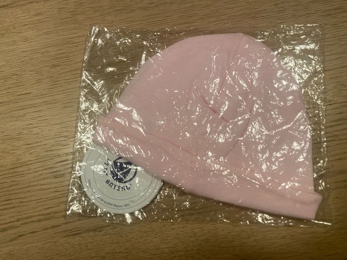 Bonnet naissance 3-6 mois Petit bateau - photo numéro 3