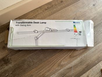 - transformable desk lamp with swing arm - Neuf jamais utilisé