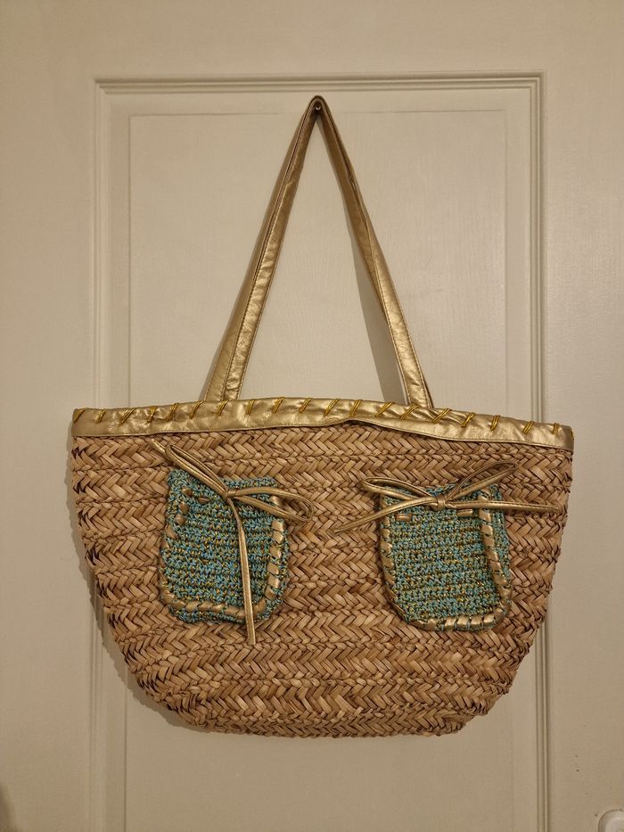 Sac à main  cabas Tressé JN Plus