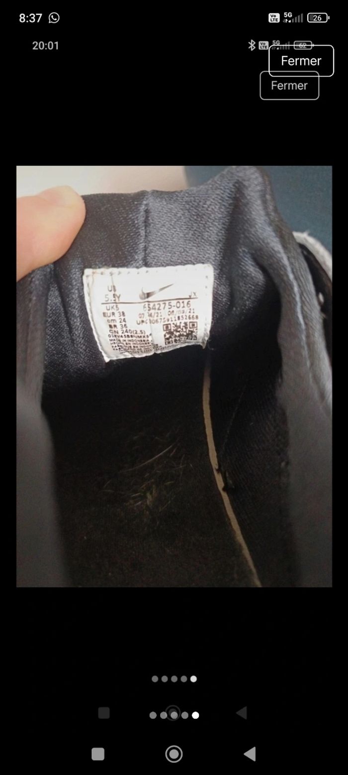 Huarache Nike noir - photo numéro 5