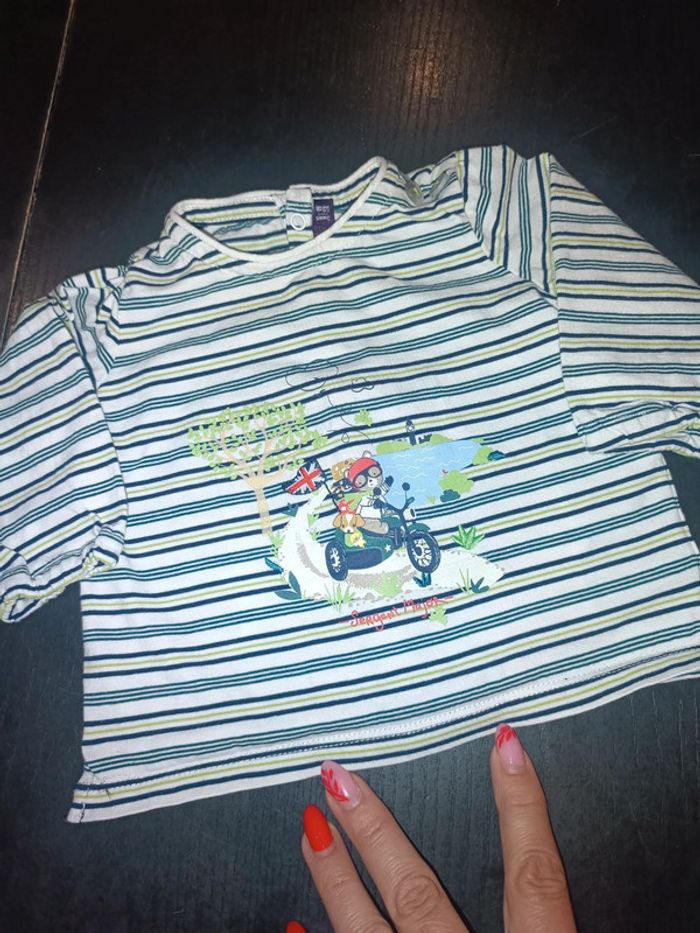 Tee shirt manches longues 3 mois