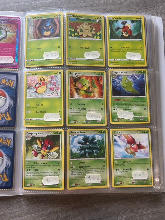 Carte Pokémon plante