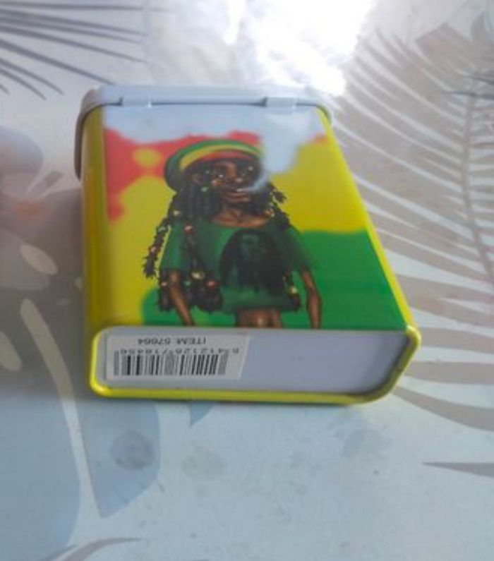 Boîte de cigarettes baba cool style bob Marley - photo numéro 7